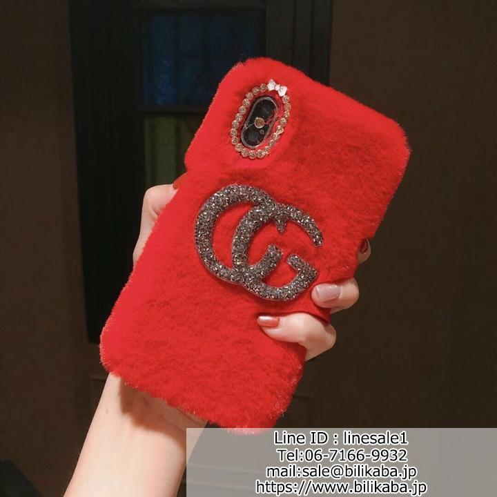 ふわふわ iPhoneXS MAXケース GUCCI