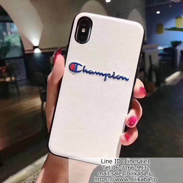 champion iphonexrカバー ペア向け