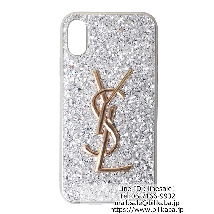 ysl iphoneXs Maxケース キラキラ