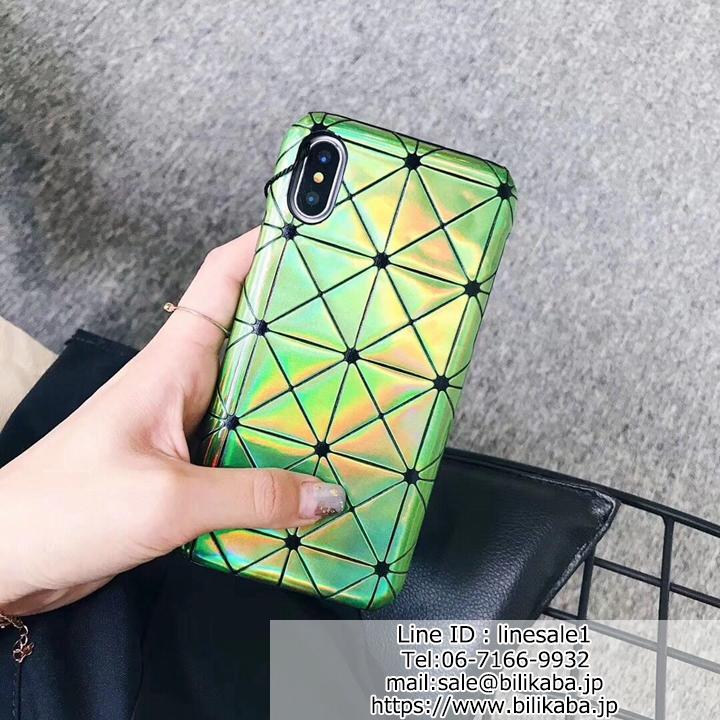 iPhoneXS MAXケース ISSEY MIYAKE 幾何学模様