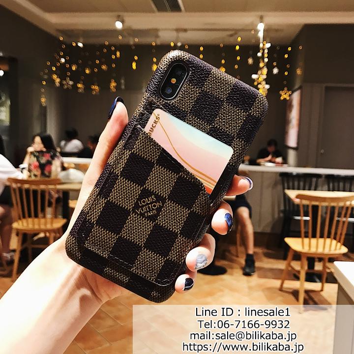 ビジネス風 iPhoneXS XRカバー LV