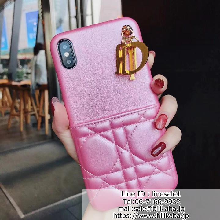 Dior iphonexsmaxカバー カード入れ