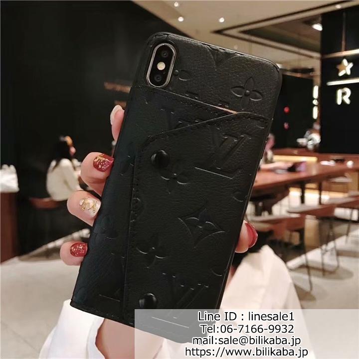 lv iphonex xr カバー 本革