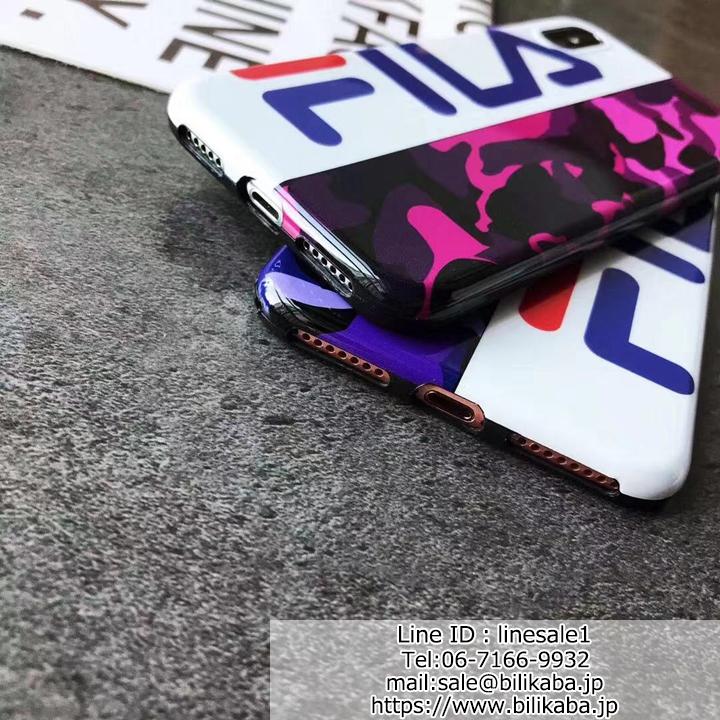 フィラ iphoneXs マックカバー 個性的