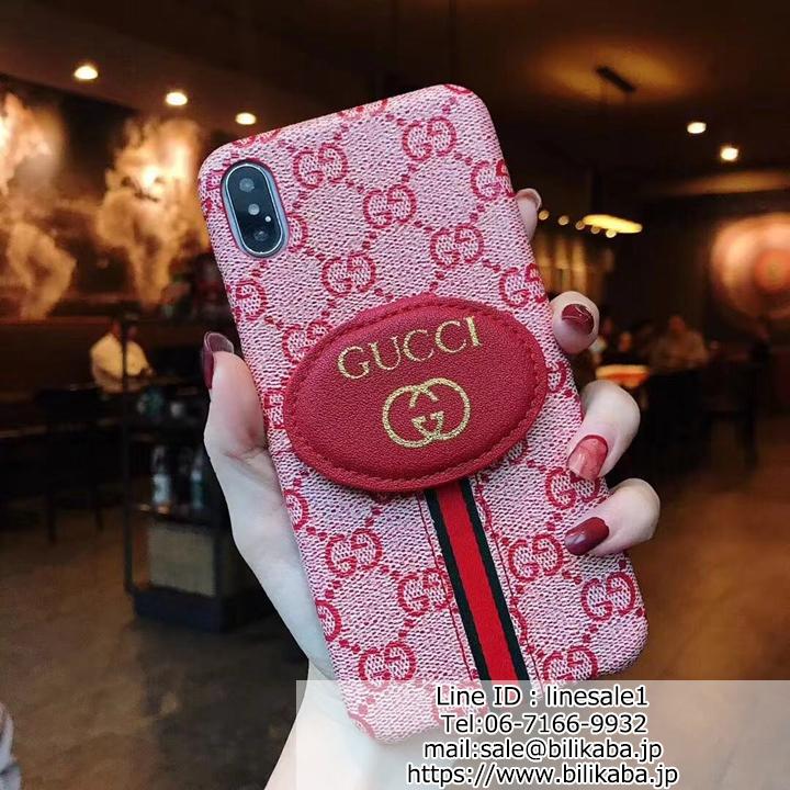 Gucci アイフォンXSケース カード入れ