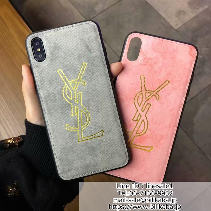 iphonexsカバー ysl シンプル風