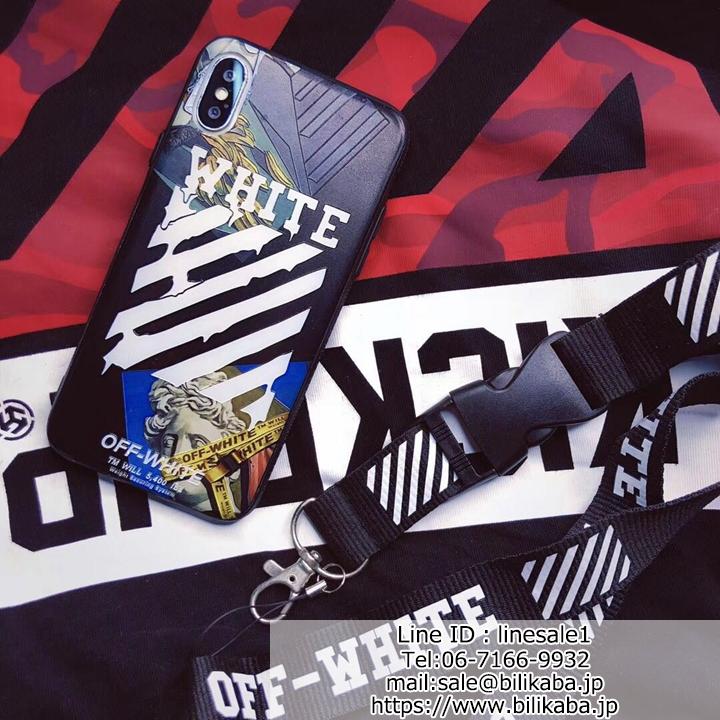 OFF WHITE iPhoneXS Max カバー ソフト