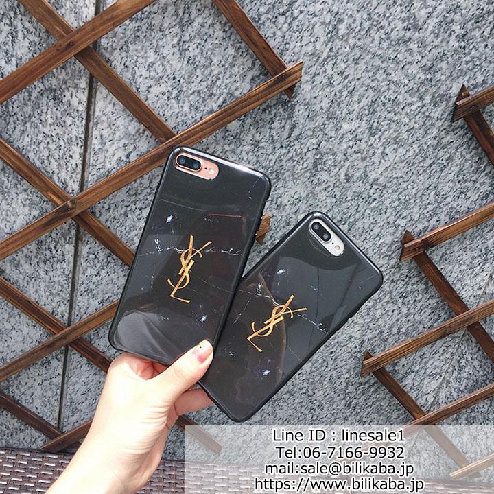 ysl iphonexrカバー マーブル柄