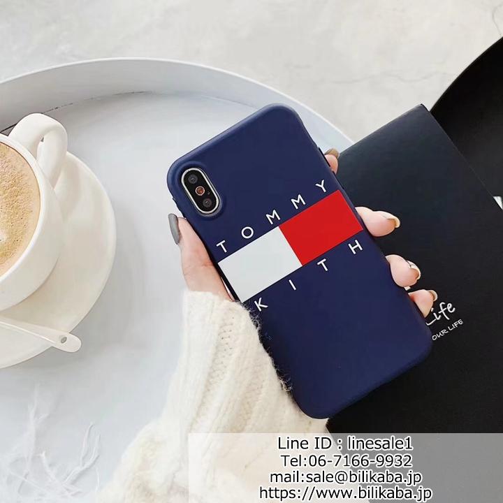 男女兼用 Tommy Kith iPhone8plus ペアカバー 激安