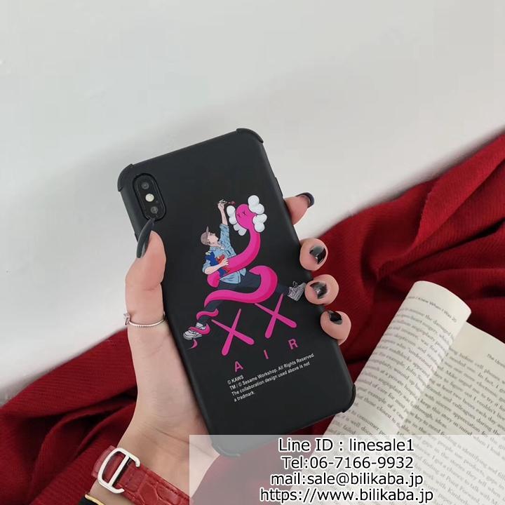 エアジョーダン x カウズ iPhoneXR XS ペアカバー