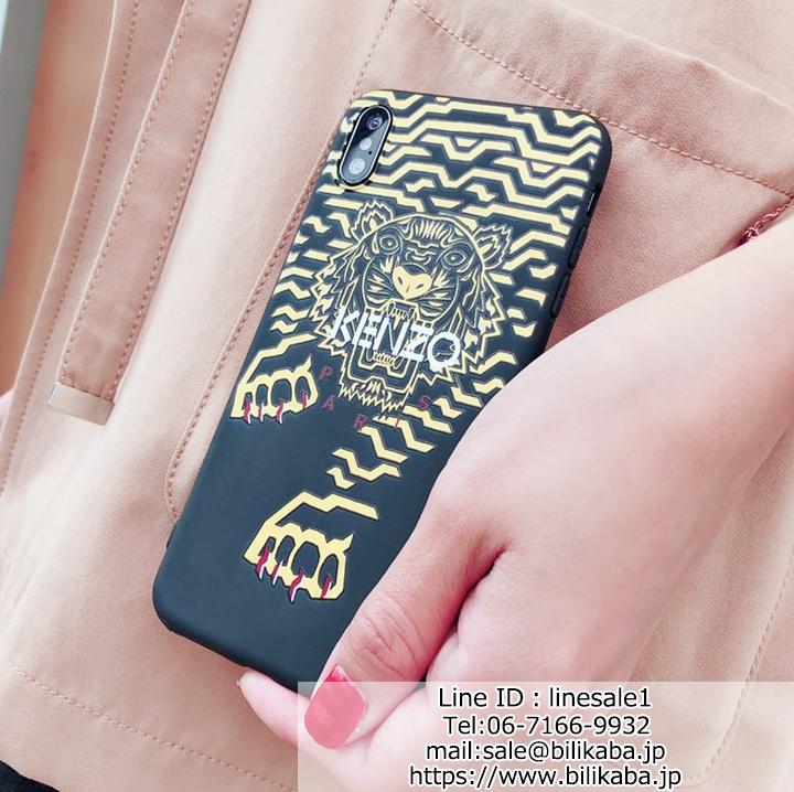 KENZO iphone8 7plusケース ソフト 耐衝撃