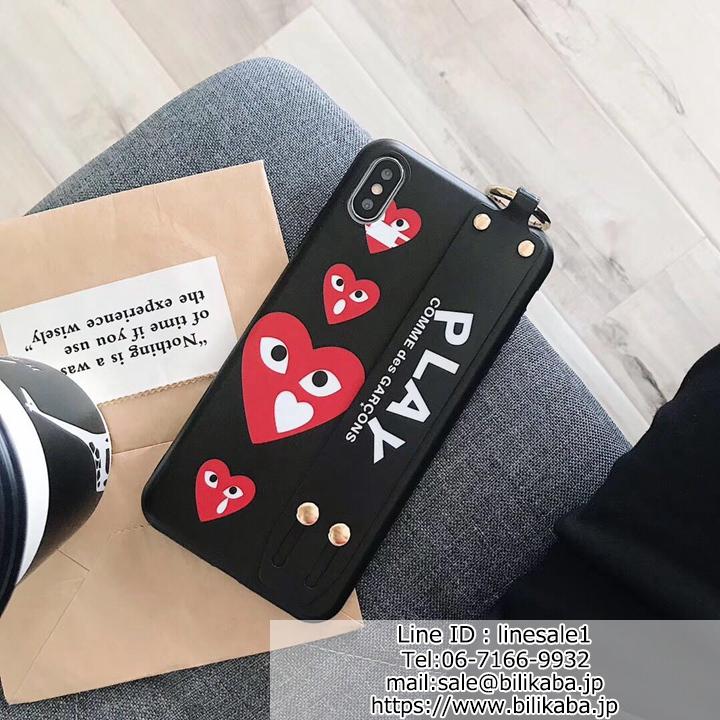 COMME des GARCONS Play iPhoneXr Xs ペアカバー