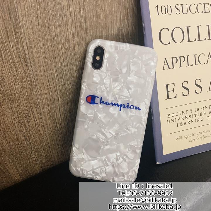 Champion iPhone8 7plus ケース 男女兼用