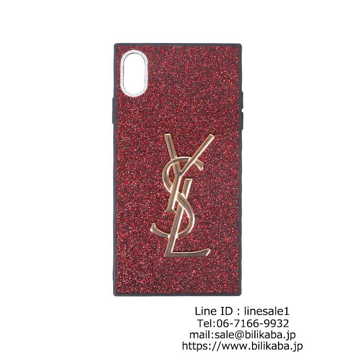 ysl iphoneテン 8Pカバー スパンコール