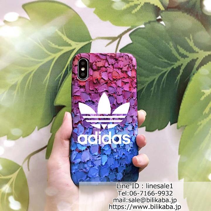 ADIDAS IPHONE X テンケース ピンク