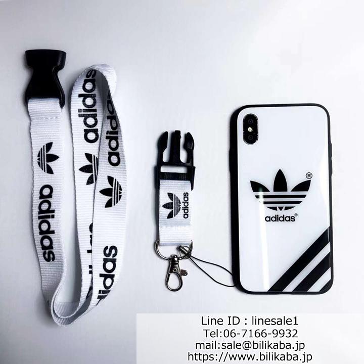 adidas iphone テン ケース ストラップ