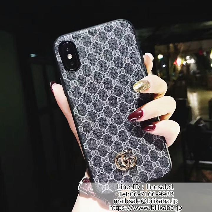 gucci iphoneX XS ペアカバー ビジネス風