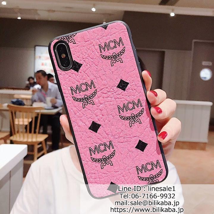 mcm iphonexs xrケース レディース