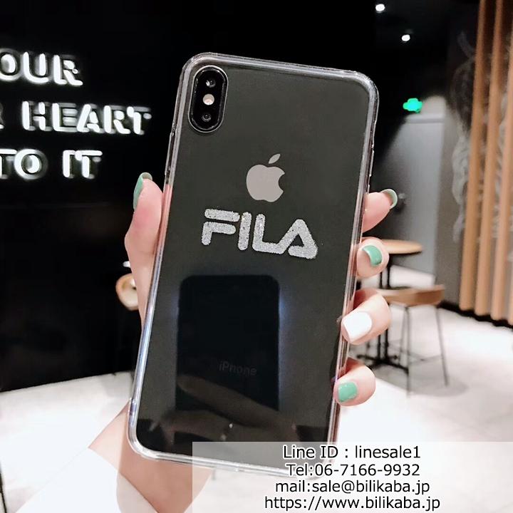 FILA ロゴキラキラ iPhone7plusケース