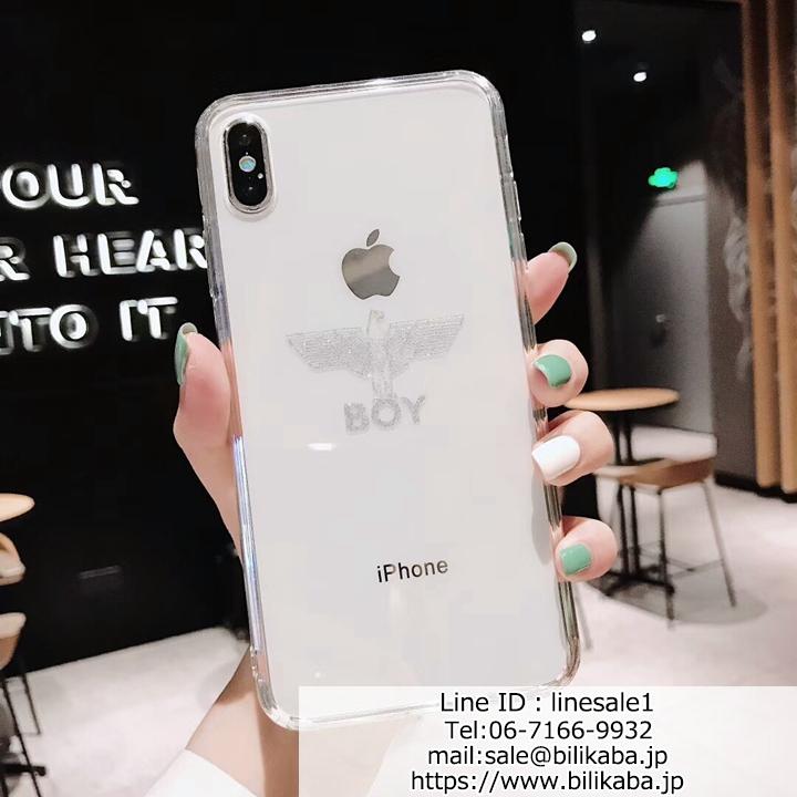 BoyLondon iphonexs max ガラスケース 透明感