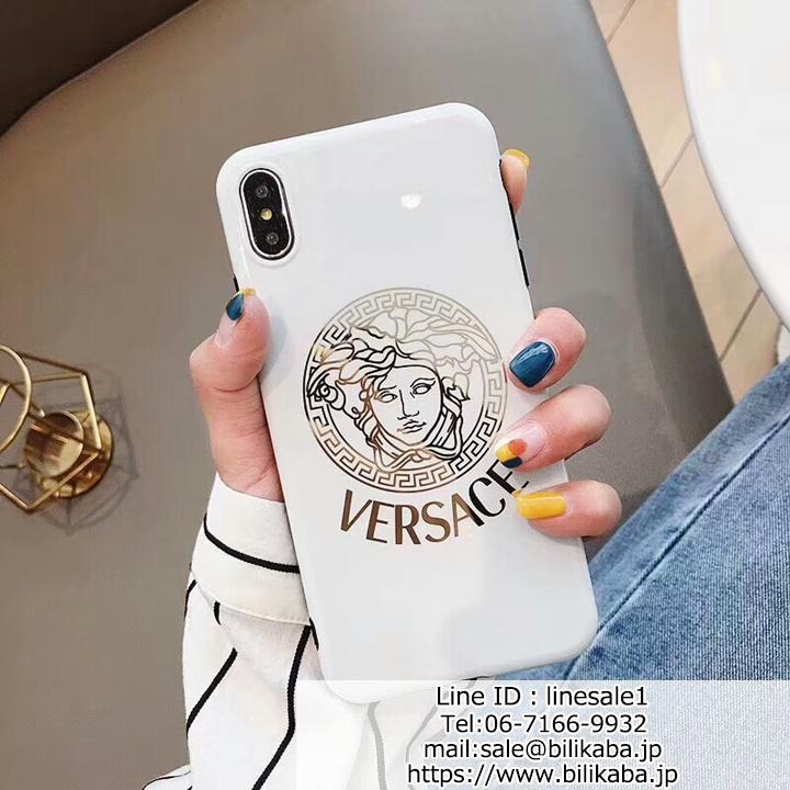 VERSACE iPhoneXS ケース 金メッキ