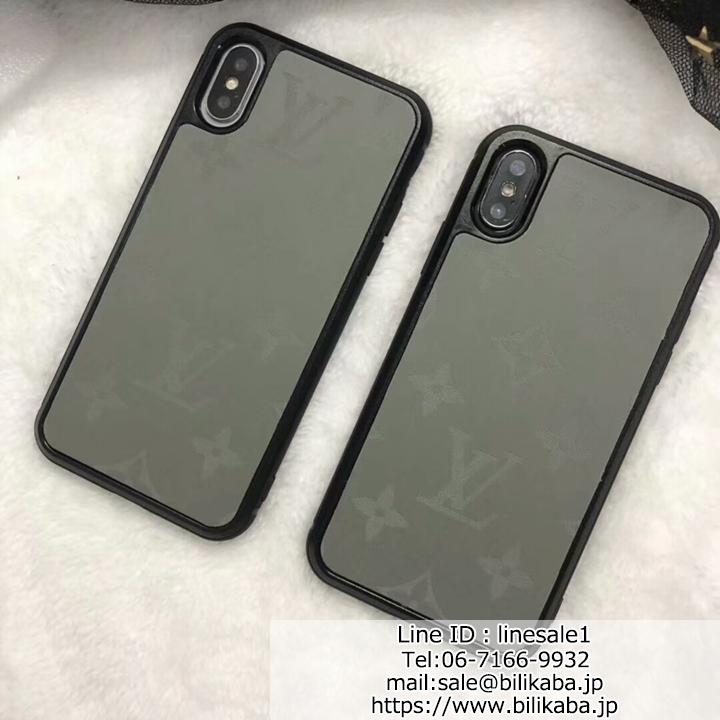 ルイヴィトン iPhoneXs ケース 布+レザー