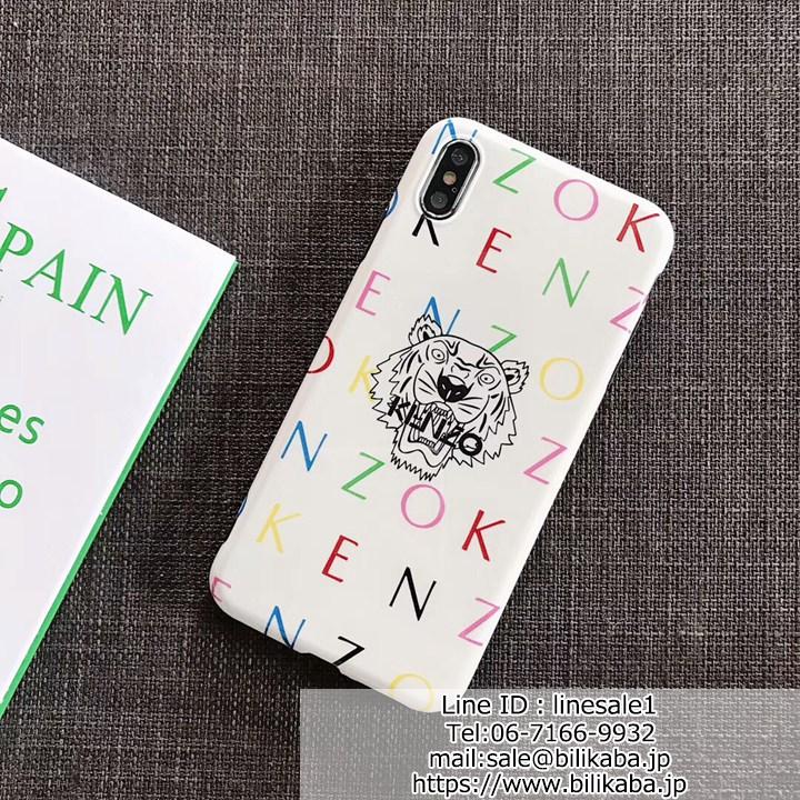 Kenzo iPhoneXs maxペアカバー ソフトジャケット