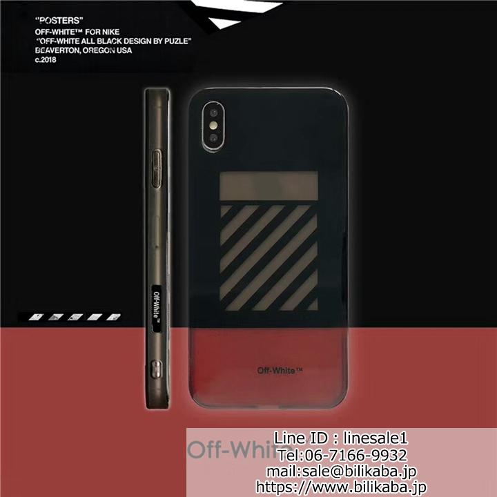 Off-White iPhoneテン/XRカバー スクラブ