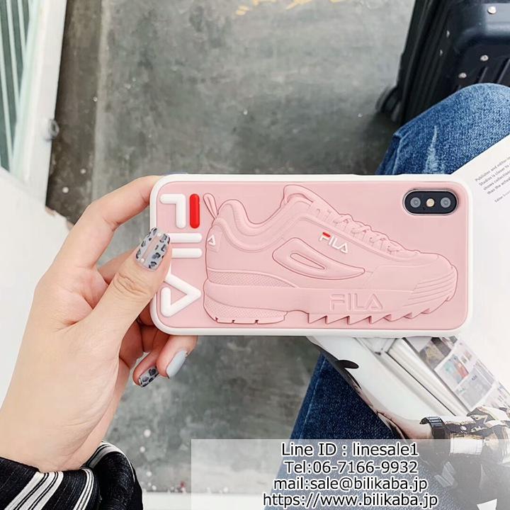 fila 3D立体的 iPhoneテン/xs max ペアカバー