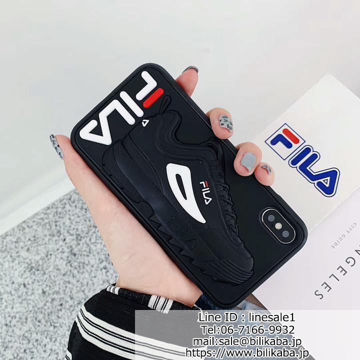 シリコン FILA iphone8/8プラスケース 個性