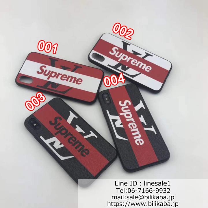 LV x SUPREME コラボ アイフォンXS Maxケース