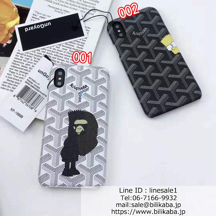 goyard x aape iPhoneテン/Xs maxカバー