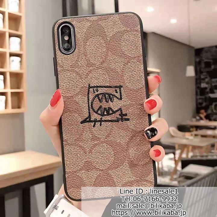 コーチ COACH 怪獣 耐衝撃 綺麗 創意デザイン 薄型iphoneキャラクターケース