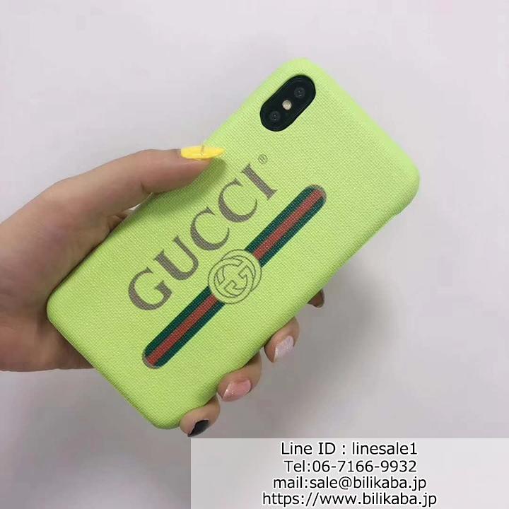 Gucci iPhoneテン/Xs ペアカバー ライチ紋