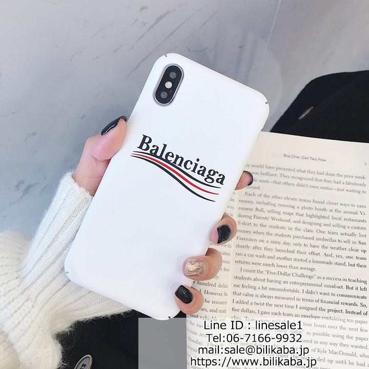 Balenciaga iPhoneテン/XRカバー ソフトシリコン