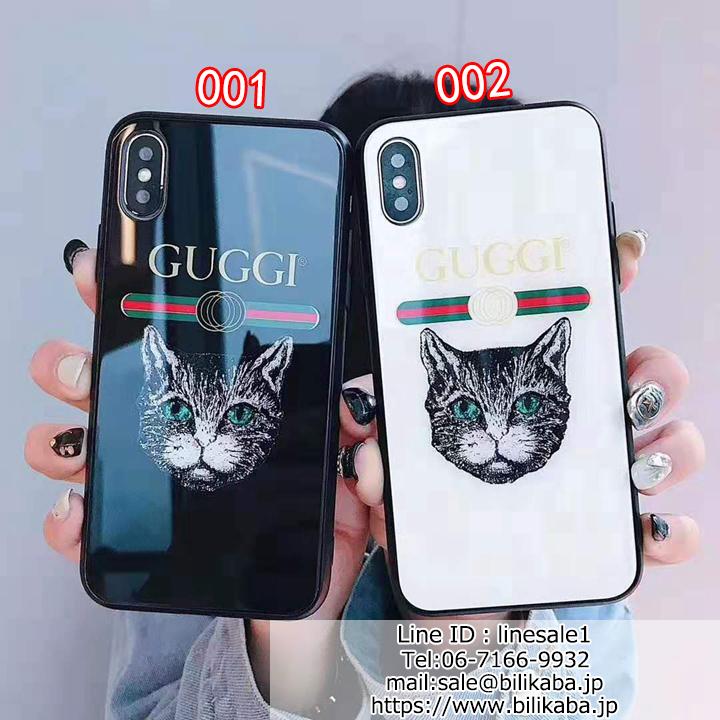 猫 GUCCI スマホケース