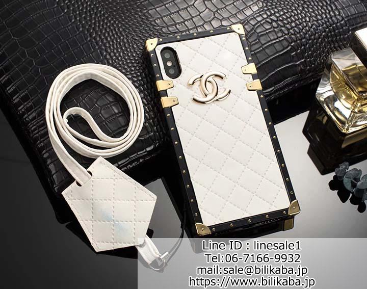 Chanel iphoneXr ケース トランク型