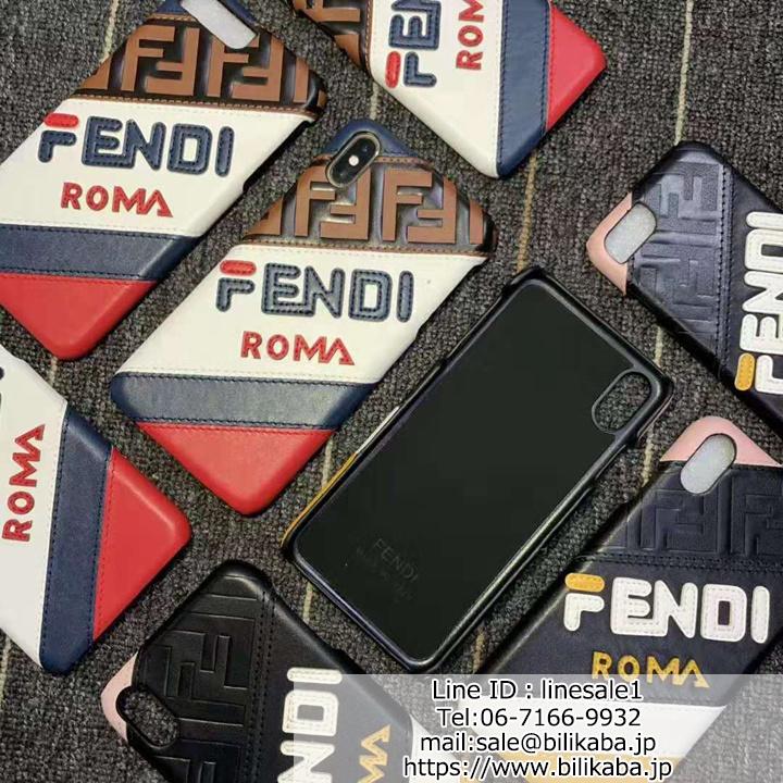 質革レザー製 FENDI IPHONE 11 PRO MAXカバー 