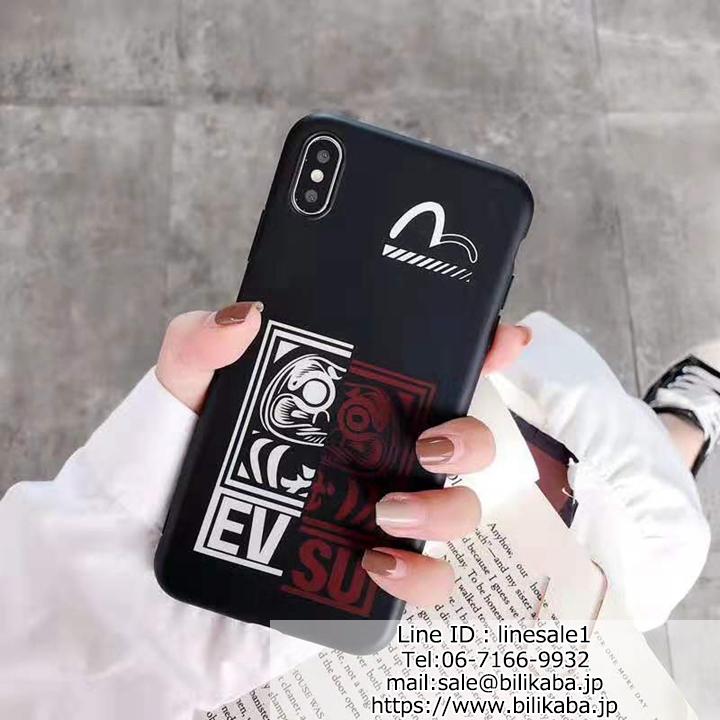 個性ブラック Evisu アイフォン11 11PRO MAX携帯カバー