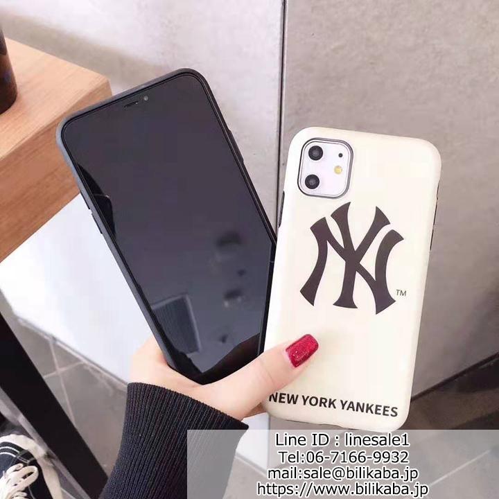 若者愛用 ニューヨーク・ヤンキース iPhone11/xs maxケース