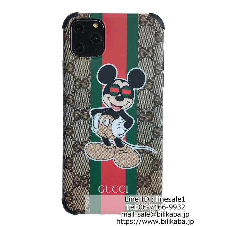 Gucci 可愛いミニー iphonexs max/8plus カバー 