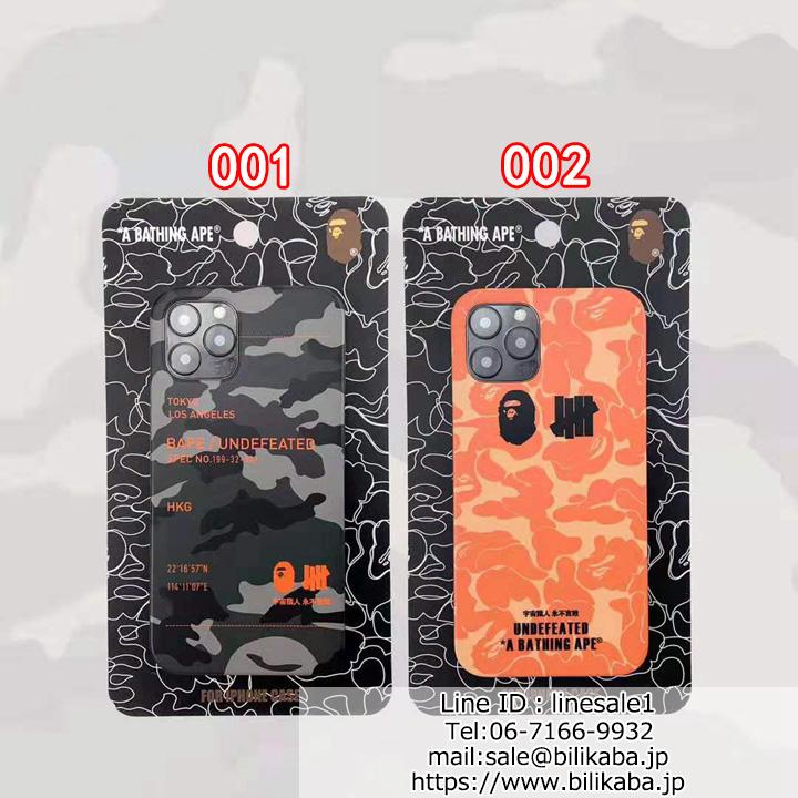 BAPE アイフォーン11 カバー iphone11pro max Undedeated case