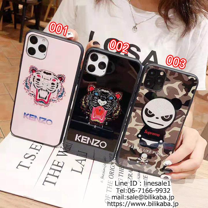 kenzo iphone11pro maxケース 虎柄