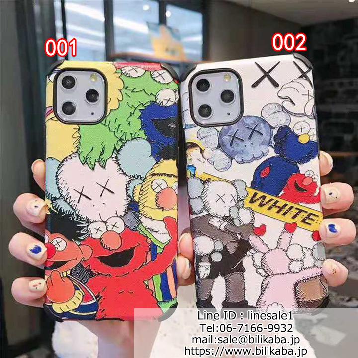 Off-white コラボ Kaws ブランド柄 スマホケース