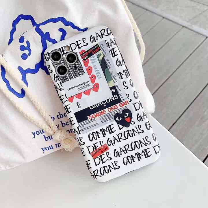 comme des garçons iphone xs/xs max ソフトケース