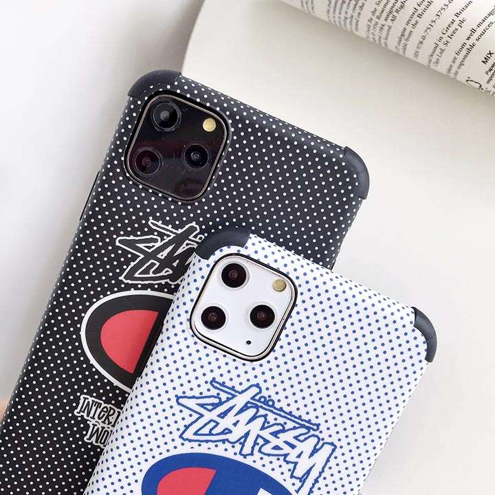 耐衝撃 Stussy iphone7plusケース ジャケット