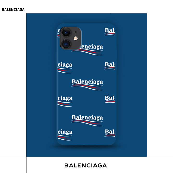 バレンシアガ ブランド柄 iphone12proケース 