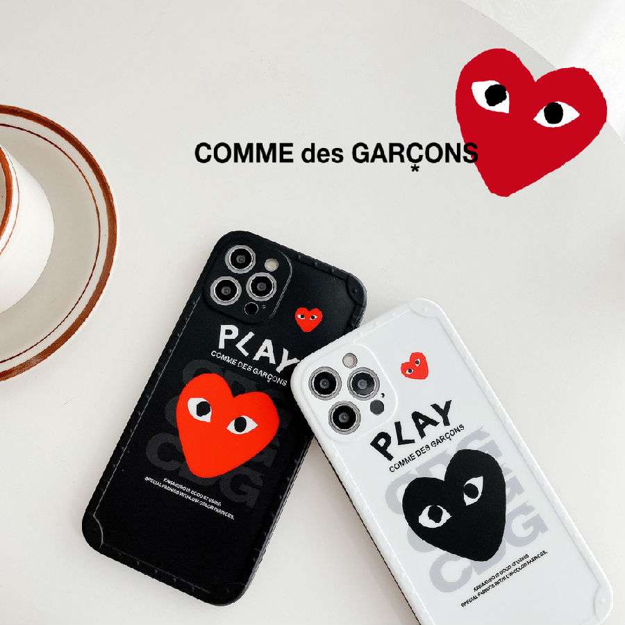  個性 Comme des Garcons アイフォン12カバー 