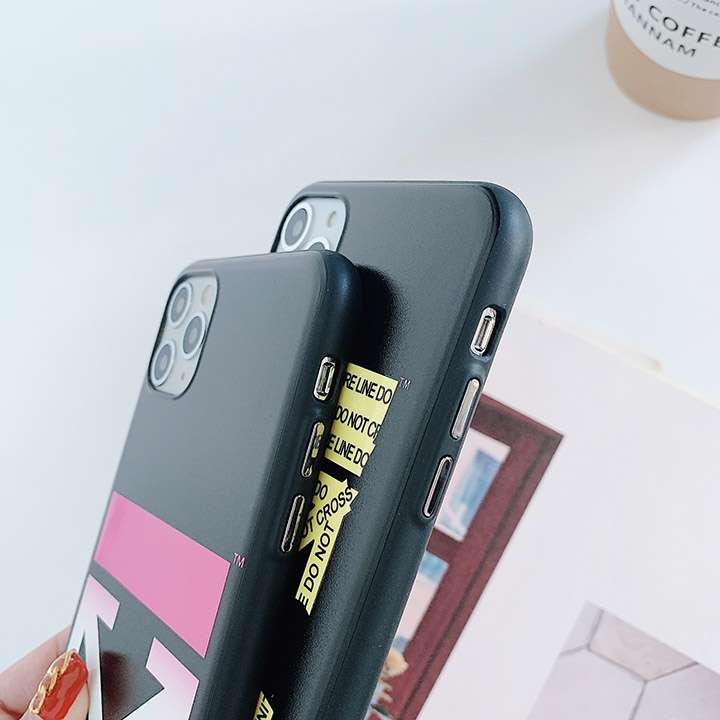 韓国風 off-white iphone12スマホケース