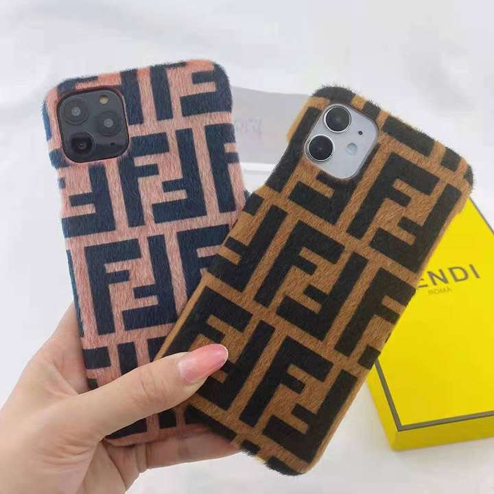 Fendi iphone12miniケース シンプル風